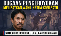 Kasus dugaan pengeroyokan libatkan Wakil Ketua KONI Kota Batu, Sinal Abidin, masuki tahap gelar perkara. Jumat (19/6/2026).